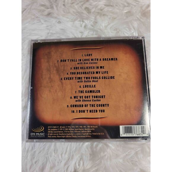 The Best of Kenny Rogers CD - Picture 4 of 4